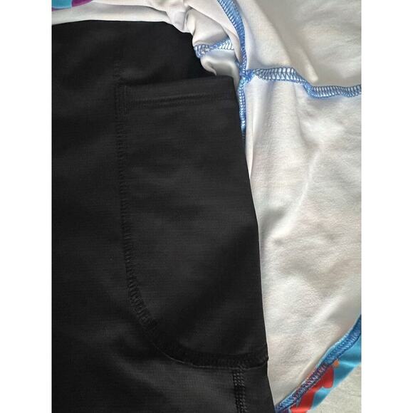 DONAJO Multicolored Waves Print Skort Women’s Sz 1(small) Rainbow Confetti - Picture 6 of 8